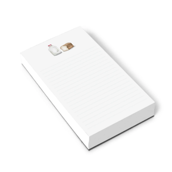 Milk and Bread Notepad