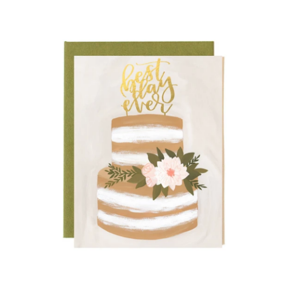 Wedding Best Day Card