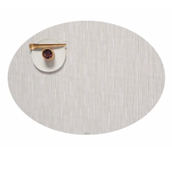 Oval Placemats: Bamboo Coconut