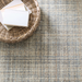 Harris Blue/Brown Micro Hooked Wool Rug