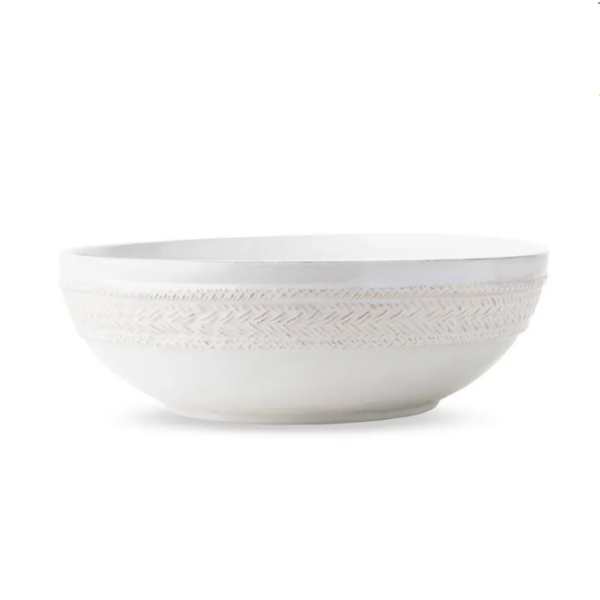 Le Panier Whitewash 12" Serving Bowl