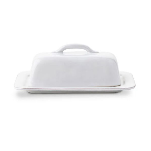 Puro Whitewash Butter Dish