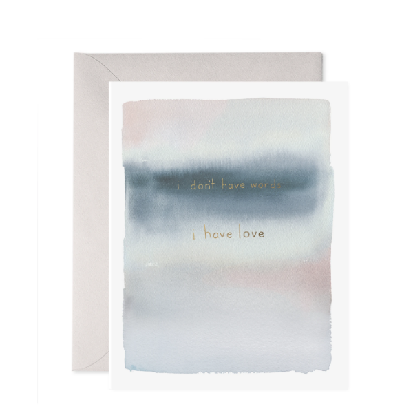 No Words Card