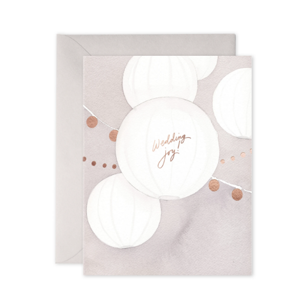 Wedding Lanterns Card