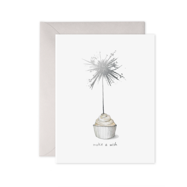 Sparkler Wish Card