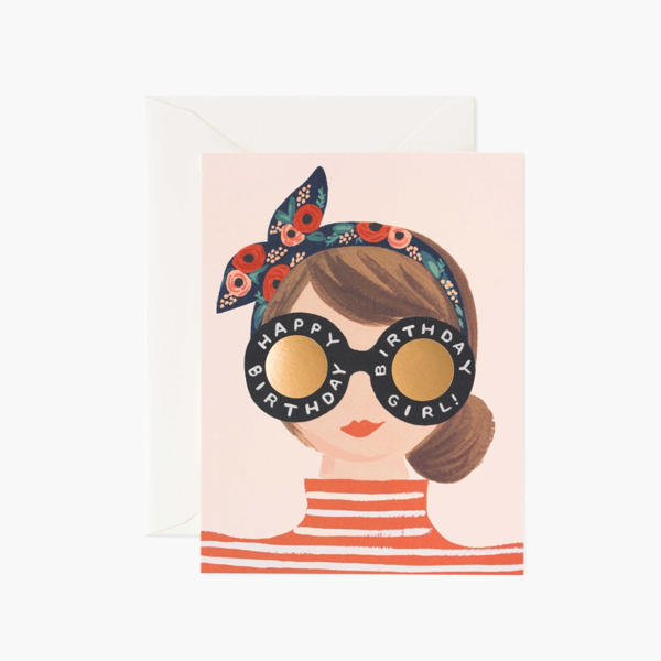 Birthday Girl Birthday Card