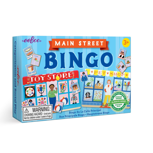 Main Street Storefront Bingo Game