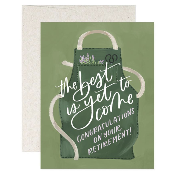 Retirement Apron Card