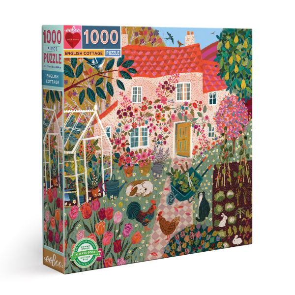 English Cottage 1000 Piece Puzzle