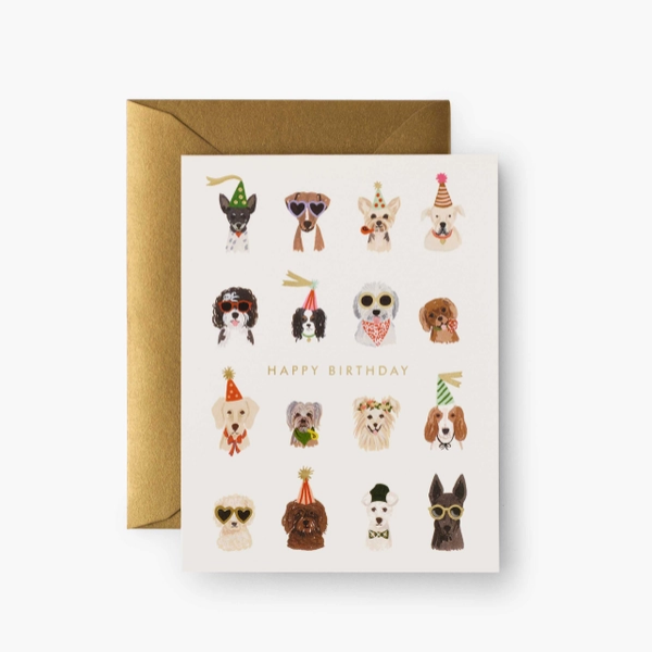 Party Pups Birthday Card