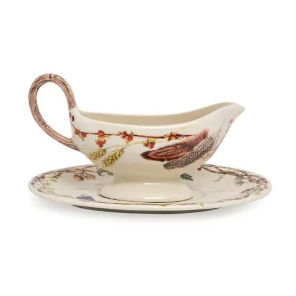 Forest Walk Sauce Boat and Stand