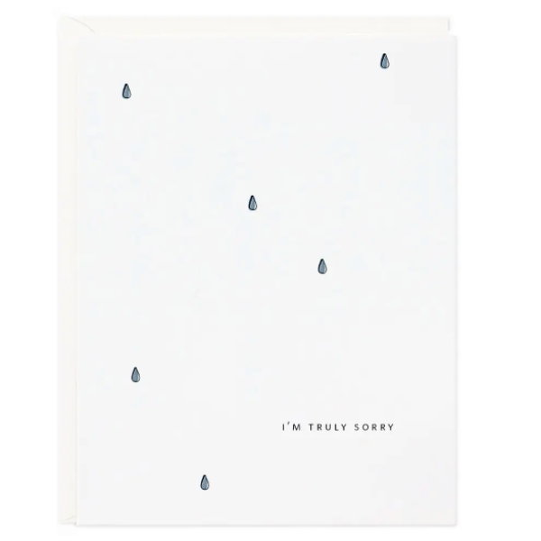 Truly Sorry Card