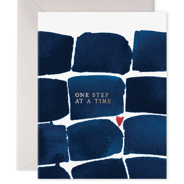 One Step At A Time Card