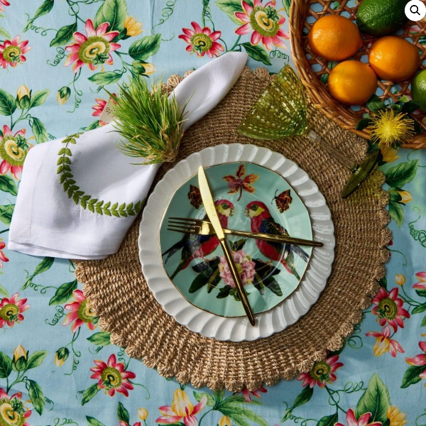 Spring Grass Napkin Ring