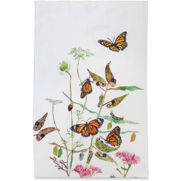 Monarchs Tea Towel