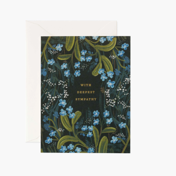 Sympathy Bouquet Card