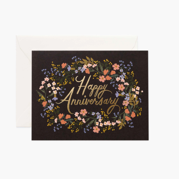Anniversary Wreath Card