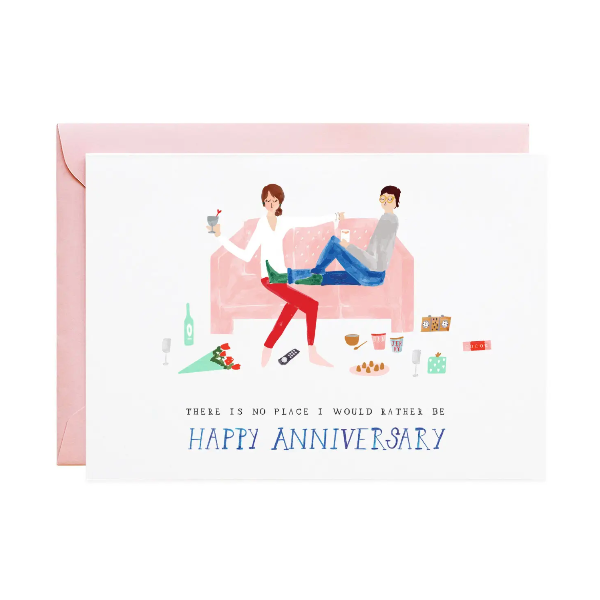 Cheers from the Couch Greeting Card