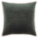 Gehry Velvet/Linen Pillow-Everglade