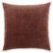 Gehry Velvet/Linen Pillow-Russet