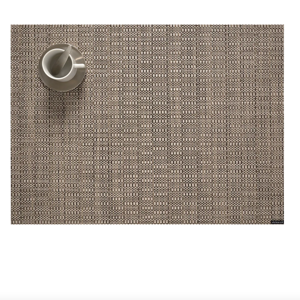 Rectangular Compact Placemats: Thatch Umber
