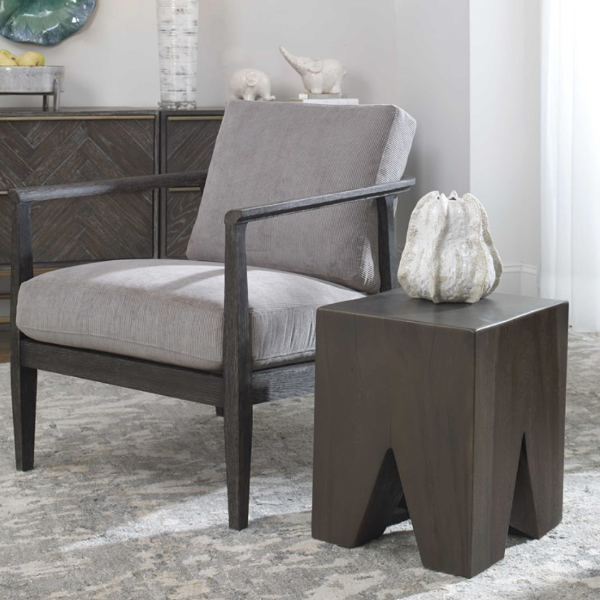 Wood Stool / Side Table