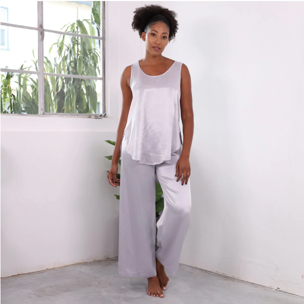 Jackie Satin High/Low Cami