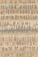 Paint Chip Natural Micro Hooked Wool Rug