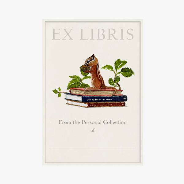 Nuts for Reading Bookplates