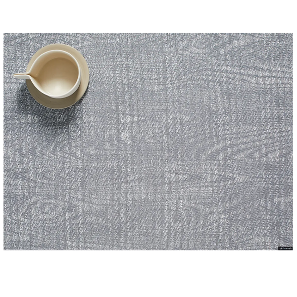 Rectangular Placemats: Woodgrain Slate