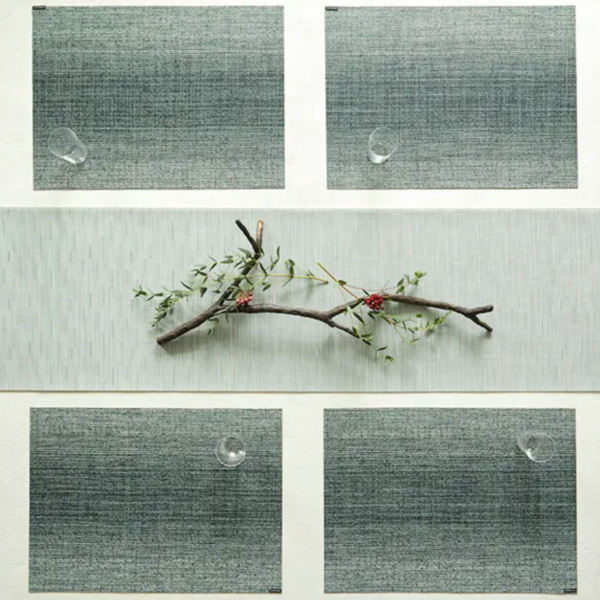 Rectangular Placemats: Ombre Jade