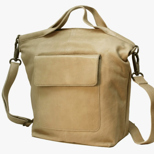 Bianca Honey Leather Tote
