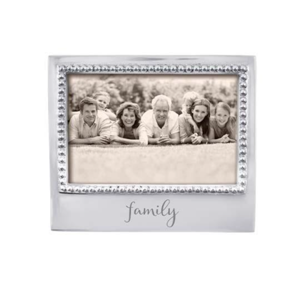 Family Beaded 4x6 Frame