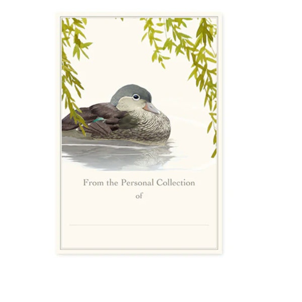 Mandarin Duck Bookplates