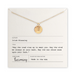 Irish Blessing Necklace