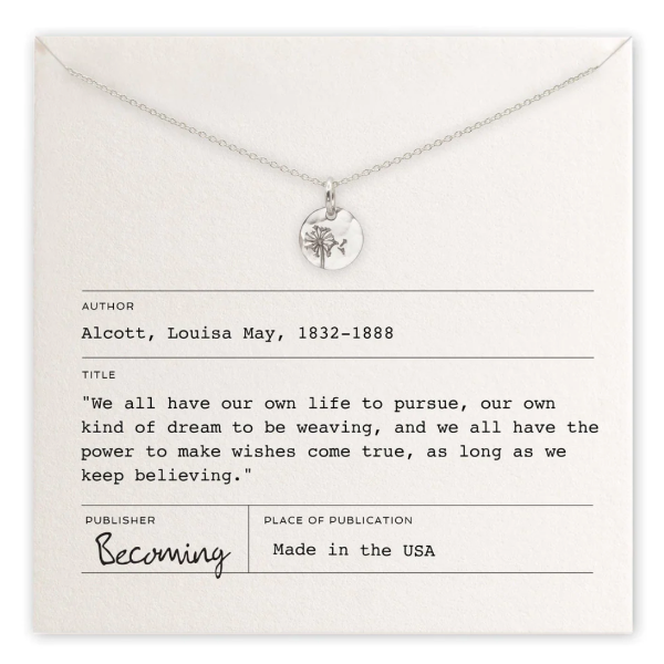 Dandelion Wishes Necklace