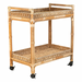 Provence Rattan Bar Cart