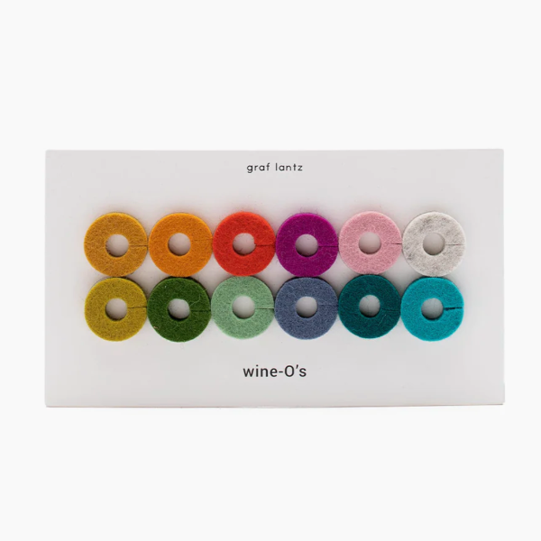 Wool Felt Wine Charms-Paradise