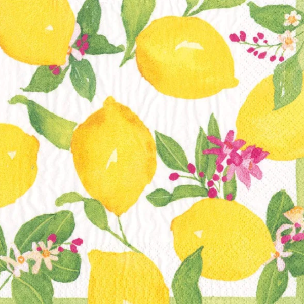 Limoncello Cocktail Napkin