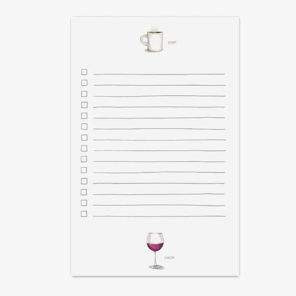 Start & Finish Notepad