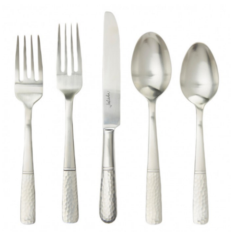 Carine Bright Satin 5pc Place Setting