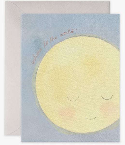 Baby Moon Card