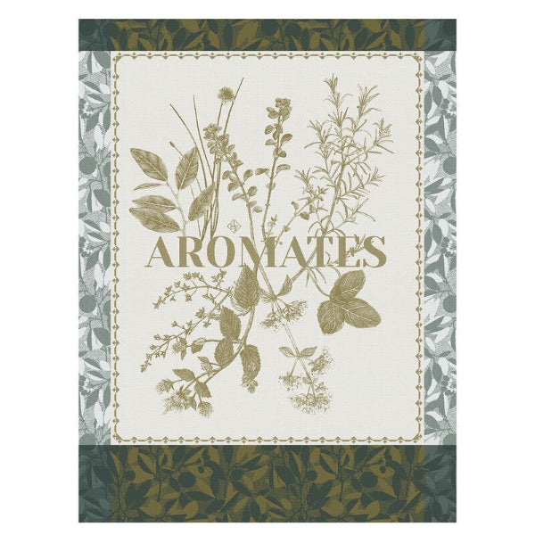 Épices & Aromates Green Tea Towel
