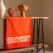 Voyage Iconique Red Table Linens